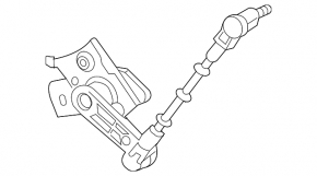 Body position sensor with rod, rear left, Audi Q7 17-26