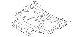 Front subframe strut strut Audi Q7 16-