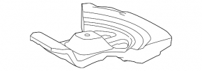 Foam for spare tire Toyota Rav4 13-18
