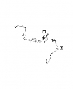 Terminal minus Jeep Cherokee KL 14-18