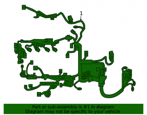 Toyota Camry V70 18-19 engine wiring