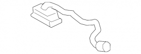 Chevrolet Malibu 16-23 trunk release button