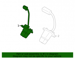 Subaru Legacy 15-19 rear view camera