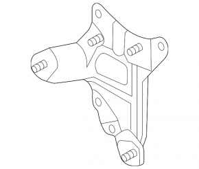 BSM Blind Spot Sensor Bracket Right Lexus RX350 RX450h 10-15