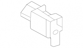Front left airbag sensor Mazda 3 19-23