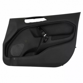 Door trim card front right Ford Fiesta 11-19 black plastic