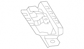 Front pillar bracket right Infiniti QX50 19-