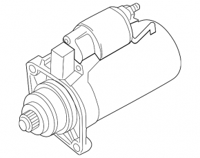 Starter Audi A3 8V 15-18 2.0T AWD