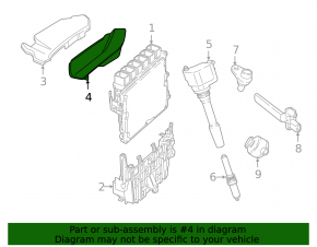BMW 7 Engine Computer ECU Block Cover G11 G12 16-22