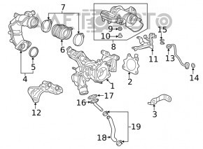 Honda Accord 18-22 turbo cold section