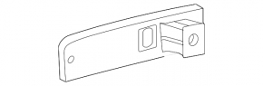 Rear bumper reflector right Nissan Murano 25-26