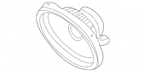 Speaker door front right Nissan Maxima A36 16-22 Bose