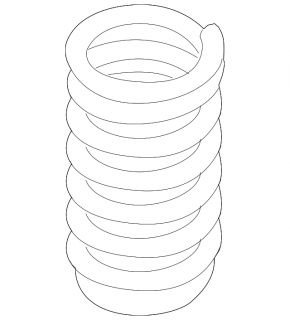 Front left spring BMW X5 E70 07-13