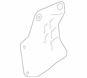 Engine protection arch right Nissan Murano z52 15-