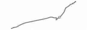 Infiniti Q50 14-20 hood release cable rear