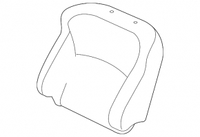 Passenger seat Mitsubishi Outlander 14-18 prerest with airbag, mechanic, leather black