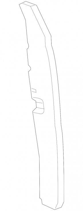 Wing seal door-wing left Chevrolet Impala 14-20