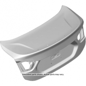 Chevrolet Cruze 16 trunk lid - under spoiler