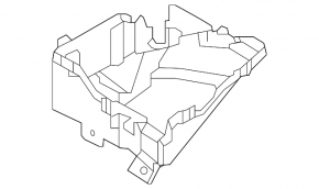 Kia Optima 16- underhood fuse box housing