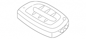 Key Hyundai Sonata 18-19 4 buttons