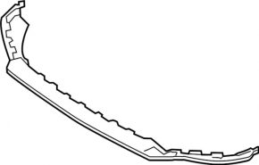 Front Bumper Lip Infiniti QX50 19-20