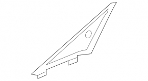 Door trim side triangle front left Mercedes C-class W205 43 15-21
