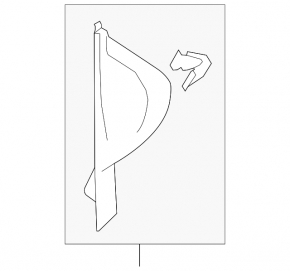 Front panel trim side left Ford Escape MK3 13-19 black