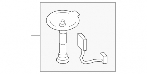 Fuel level sensor Ford Edge 15-24