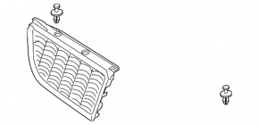 Right radiator grille for Mitsubishi Galant 04-06