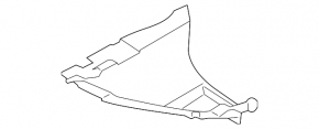 Front left lower fender liner for BMW 2 Series F44 2020 228i, without M Sport