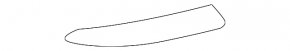 Rear bumper reflector right BMW X5 E70 11-13 rest.