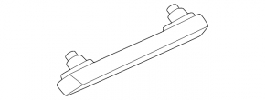 Front left ceiling handle Nissan Sentra 20-24 gray