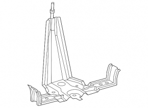 Battery bracket Toyota Prius 30 10-15