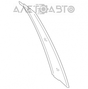 Suzuki Kizashi 10-15 front right side door trim