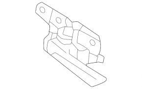 Mitsubishi Outlander 22-25 front right inner door handle