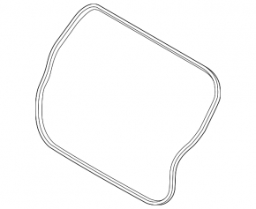 Hyundai Venue 20-25 trunk door rubber seal
