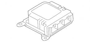 Module srs airbag computer airbags Mitsubishi Eclipse Cross 18-20