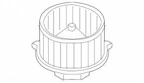 Hyundai Santa Fe 24-26 heater fan motor