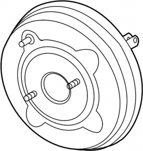 Vacuum booster Infiniti G37 4d 08-13