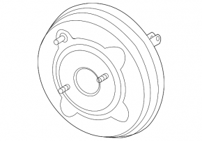 Vacuum booster Infiniti G37 4d 08-13