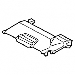 Battery housing cover rear Lincoln MKC 15-