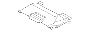 Battery housing cover rear Lincoln MKC 15-