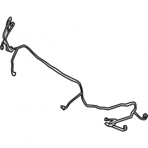 Front bumper wiring Ford Focus mk3 15-18 rest, under fog lights