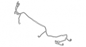 Front bumper wiring Ford Focus mk3 15-18 rest, under fog lights