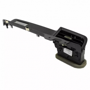 Right front panel trim for Ford Mustang mk6 15-23, black, without deflector, with emblem