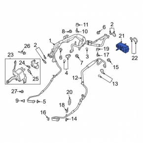Ford Explorer 20-Air Conditioner Heater Valve