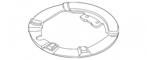 Ford Escape MK4 20-25 Spare Tire Mount Foam