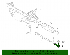 Steering tip left Volkswagen ID.4 21-23