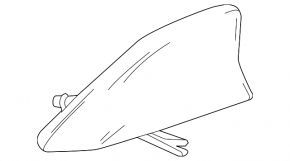 Chevrolet Volt 16-fin antenna