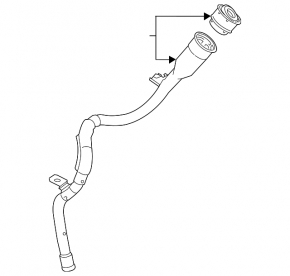 Chevrolet Camaro Fuel Filler Neck 16-